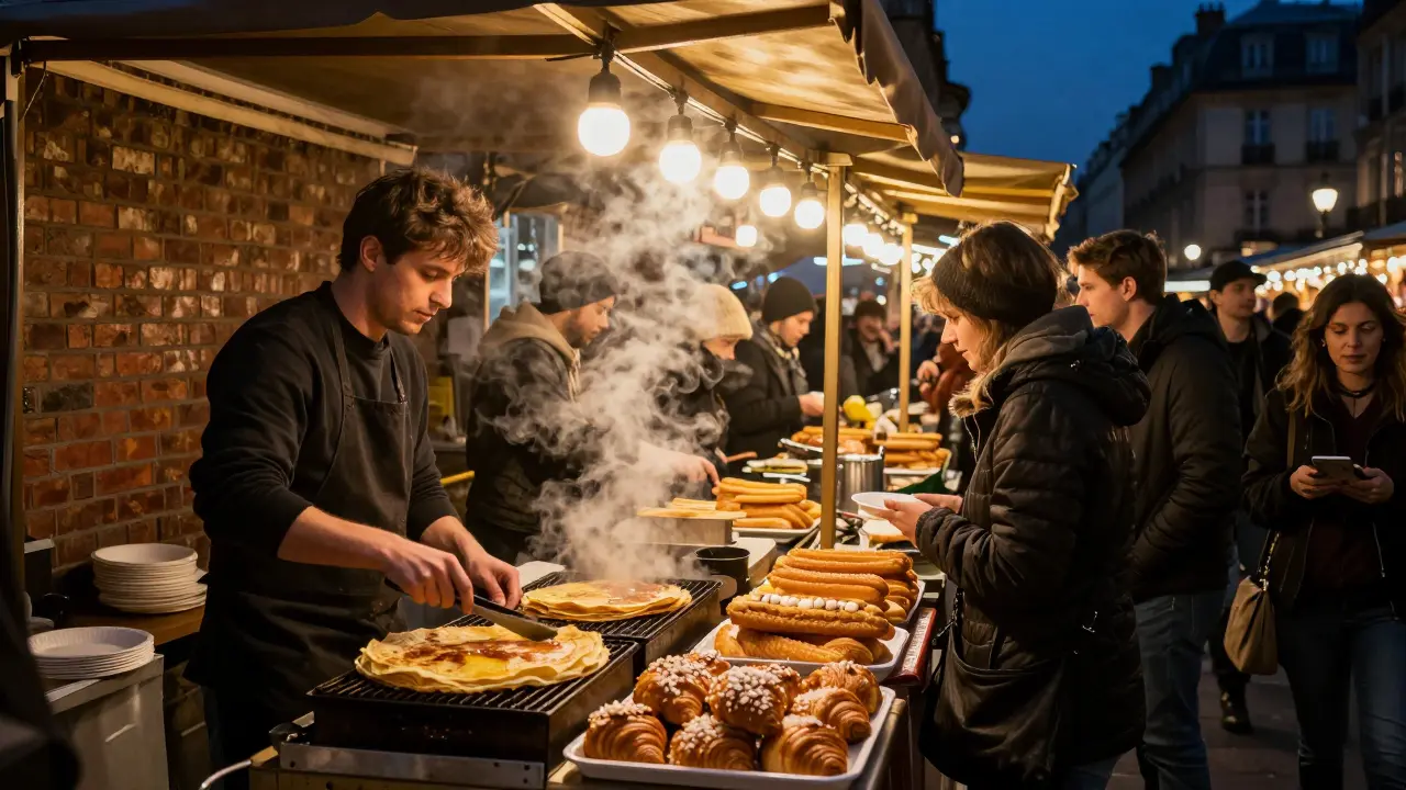 Paris Things to Do - Night Markets for Late Bites